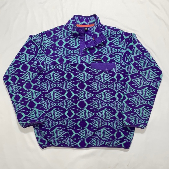 Patagonia Jackets & Blazers - ⚡️🐟 Patagonia Synchilla Snap-T Spring 2017 - IKat Big Fish 🐟⚡️